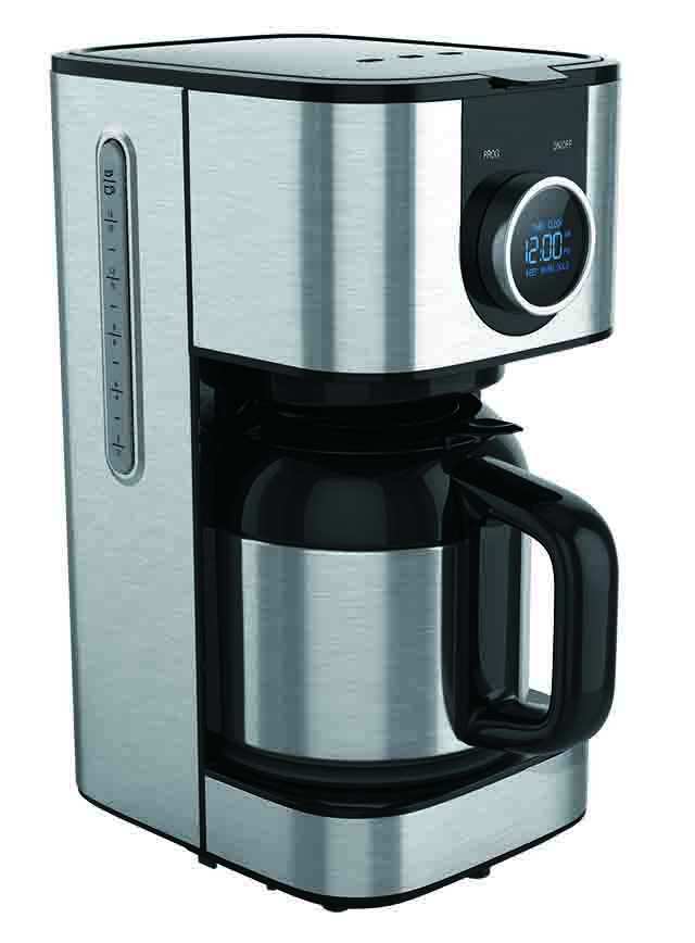 1.2L Electric Drip Coffee Maker with Stainless Steel Carafe