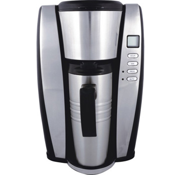 Single-Serve Coffee Maker with Digital Display