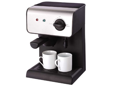 Compact Espresso Machine with Milk Frother