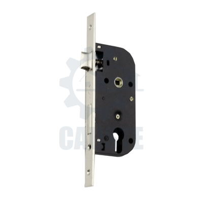 Coffer Color Iron Plate Door Lock with Aluminum Handle