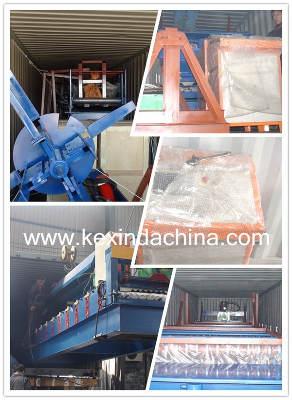 Machine prepared for container shipping