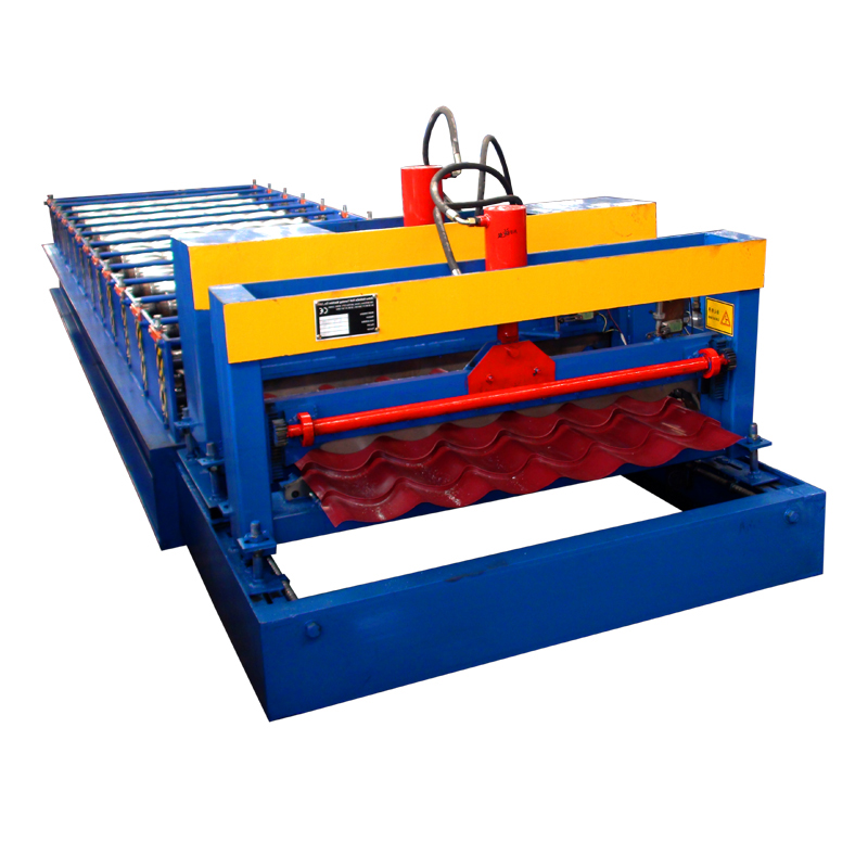 Color steel glazed tile roll forming machine iron sheet making wellding machine - Image 3