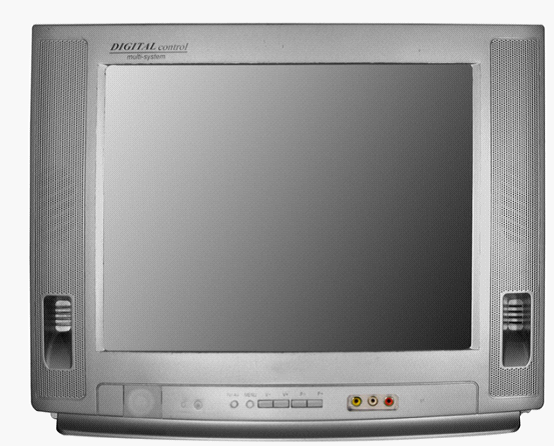 21-Inch Color CRT Television with RCA Inputs