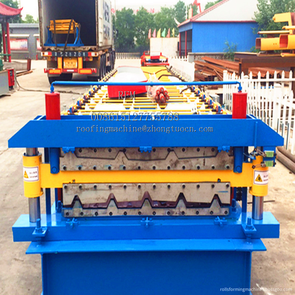Colored steel double layer roofing machine - Image 3