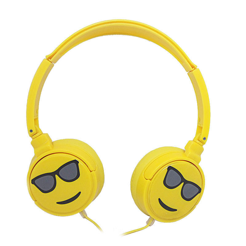 Cartoon Emoji Kids Headphones