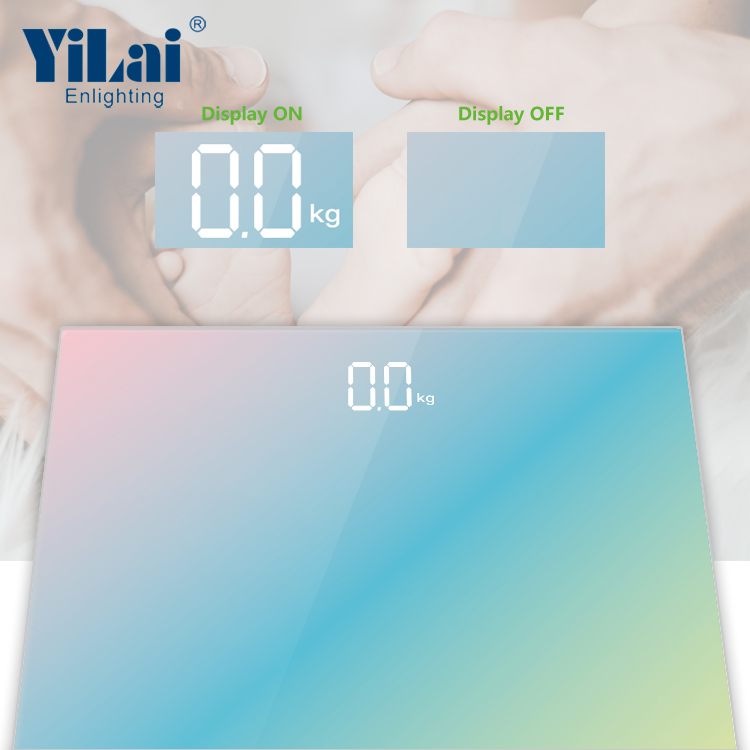 Colorful LED Digital Body Scale