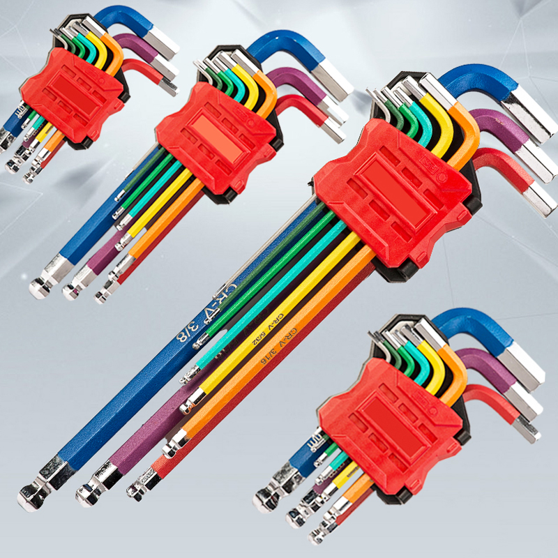 COLORFUL HEX KEY WRENCH SET - Image 2