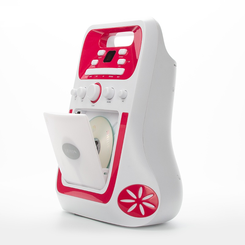 Colorful Kids Karaoke Machine CD+G Player for Kids Singing Machine CD Player With Micro - Image 3