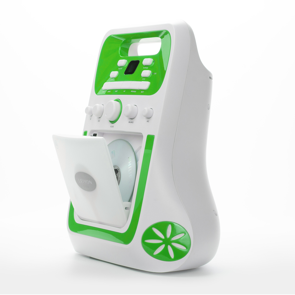 Colorful Kids Karaoke Machine CD+G Player for Kids Singing Machine CD Player With Micro - Image 2