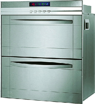 Commercial Double-Drawer Dishwasher
