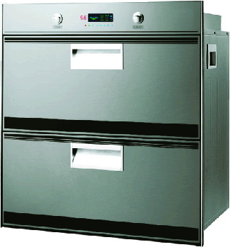 Stainless Steel Double Warming Drawer