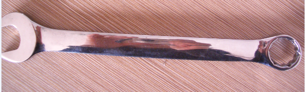 Combination Wrench with Open and Box Ends