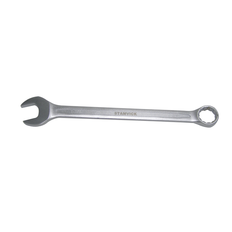 Combination Wrench with Open and Box Ends