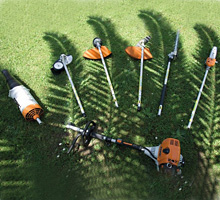 Multi-Attachment Garden Power Tool