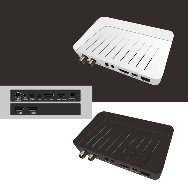 Mini Digital Satellite and Terrestrial TV Receiver