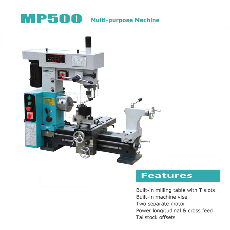 Combo Lathe-Mill-Drill Machine - Image 2