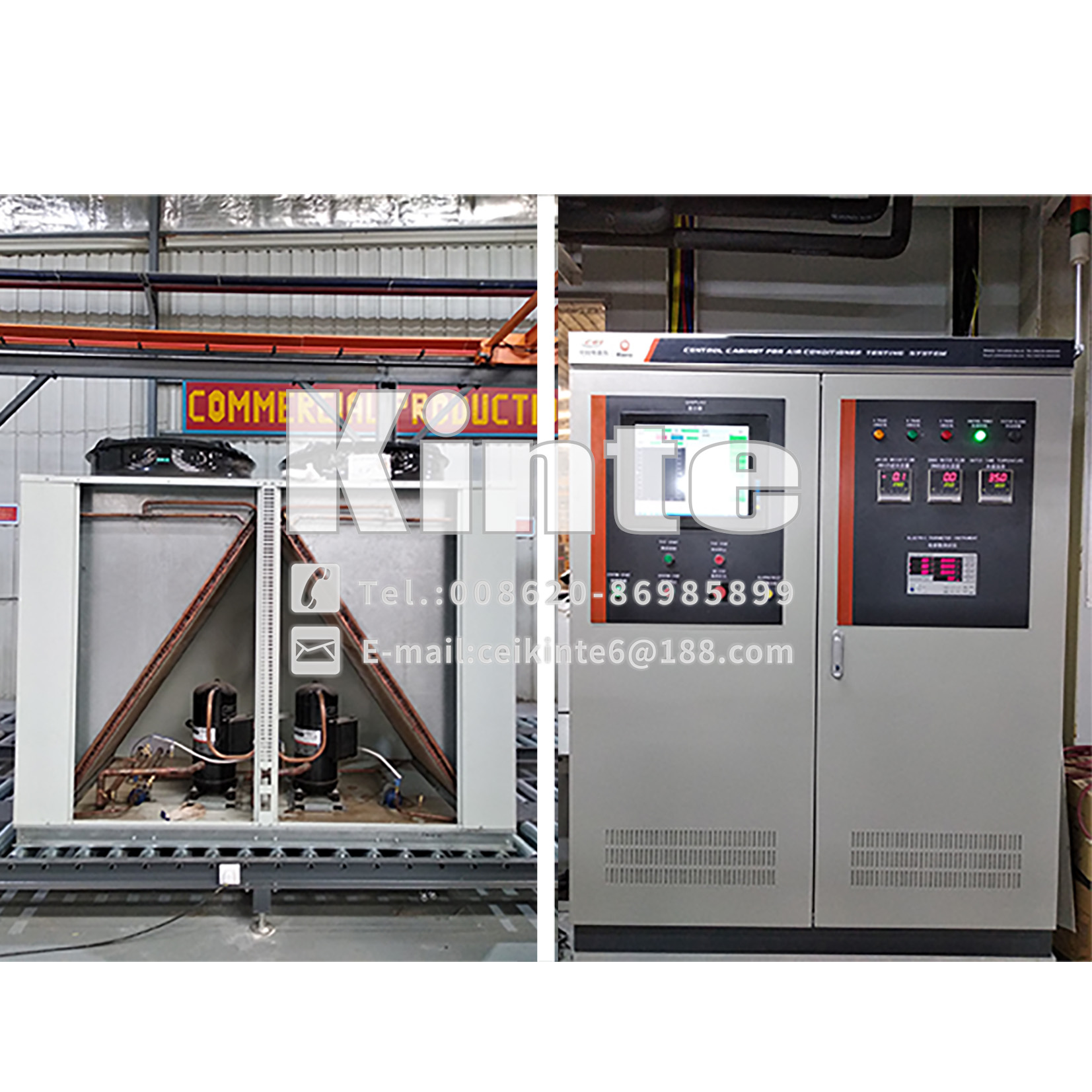 Commercial Air Conditioner Production Line