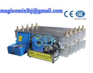 Full view of the automatic vulcanizing machine
