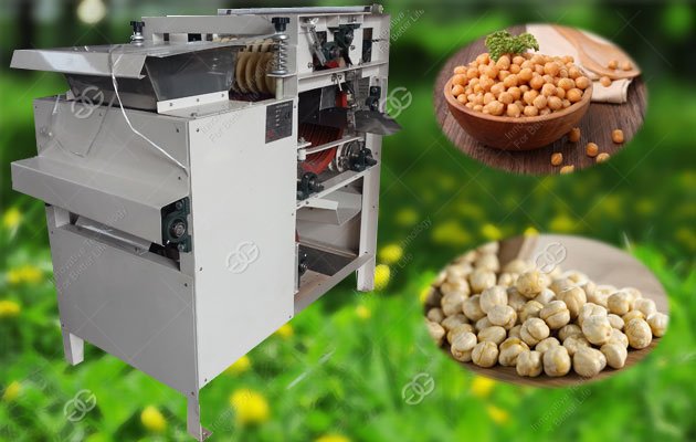Chickpea skin peeling machine overview
