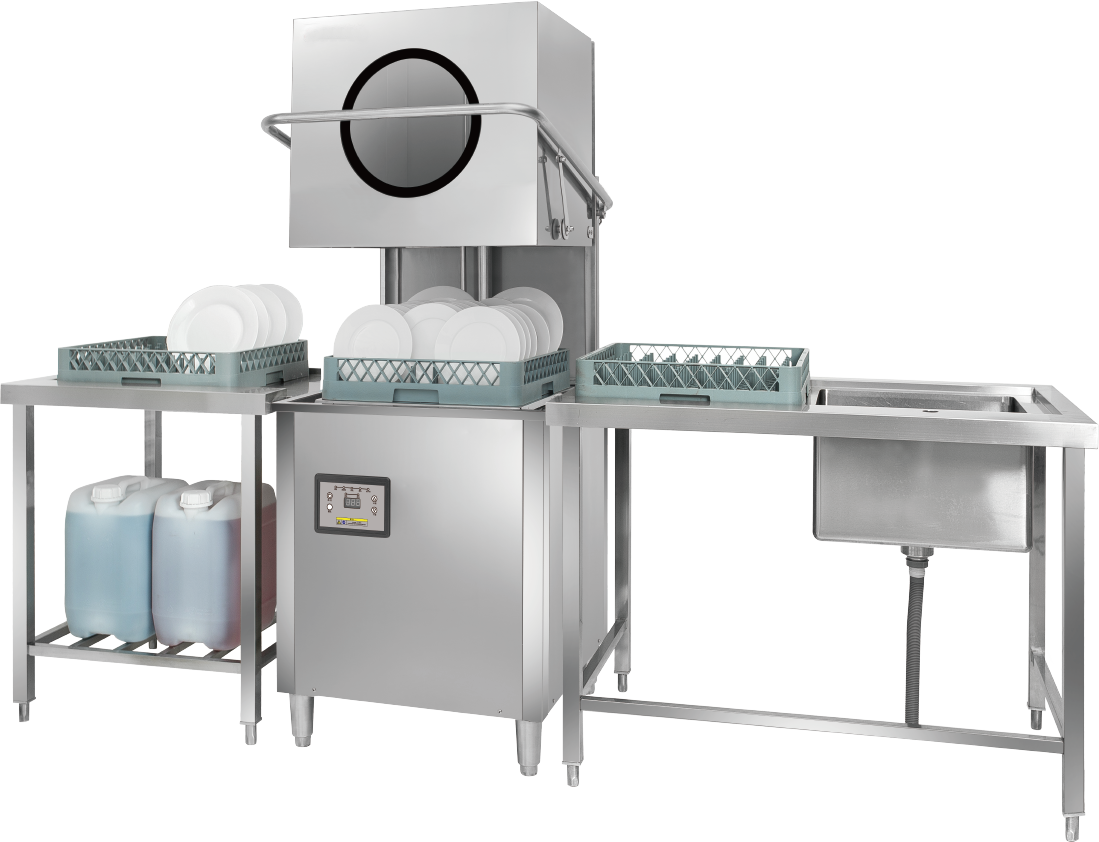Commercial dishwasher restaurant commercial hood type dishwasher automatic dishwasher - Image 2