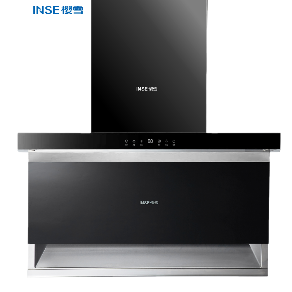 Commercial factory wholesale high suction wall mounted range hood CXW-280-K1906(B)-S - Image 3