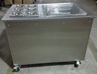Rolled Ice Cream Machine with Topping Storage