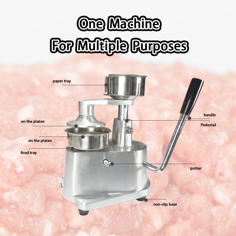 Commercial Hamburger Patty Maker Burger Patty Meat Press Machine - Image 3