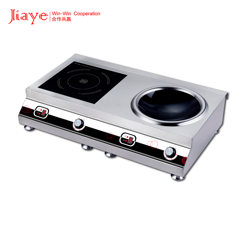 Commercial Dual Zone Induction Cooktop