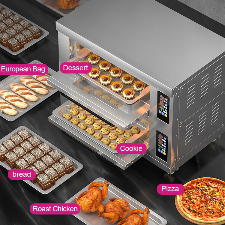 Versatile baking applications including bread, cookies, and pizza
