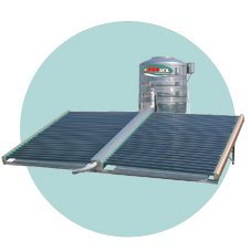 500L Non-Pressure Solar Water Heater for Commercial Use