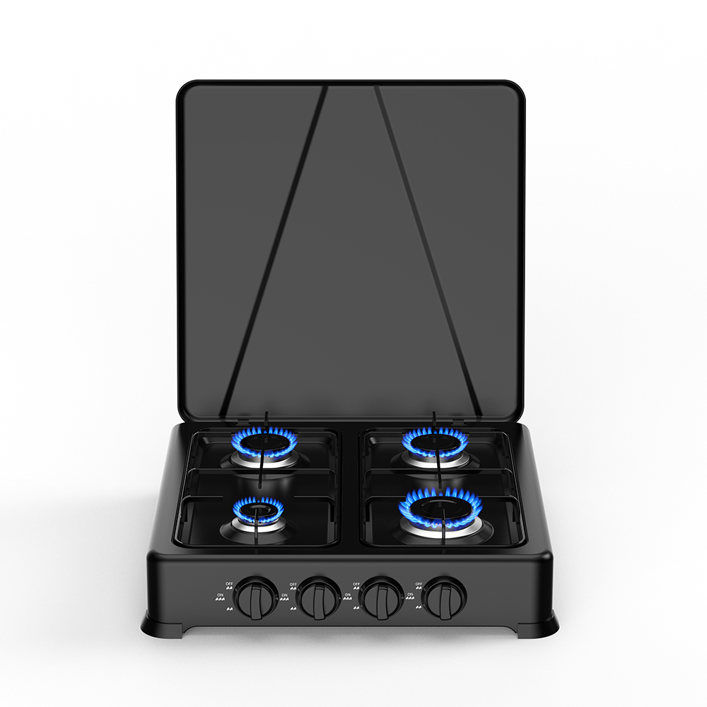 Four-Burner Commercial Gas Range