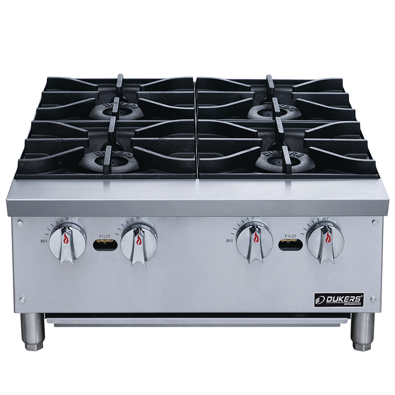 Commercial Multi-Burner Gas Cooking Range