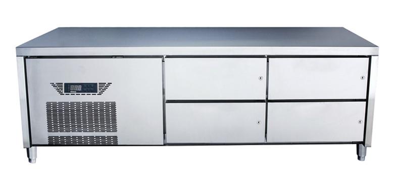 Commercial Stainless Steel Prep Fridge Under Counters Refrigerator - Image 2