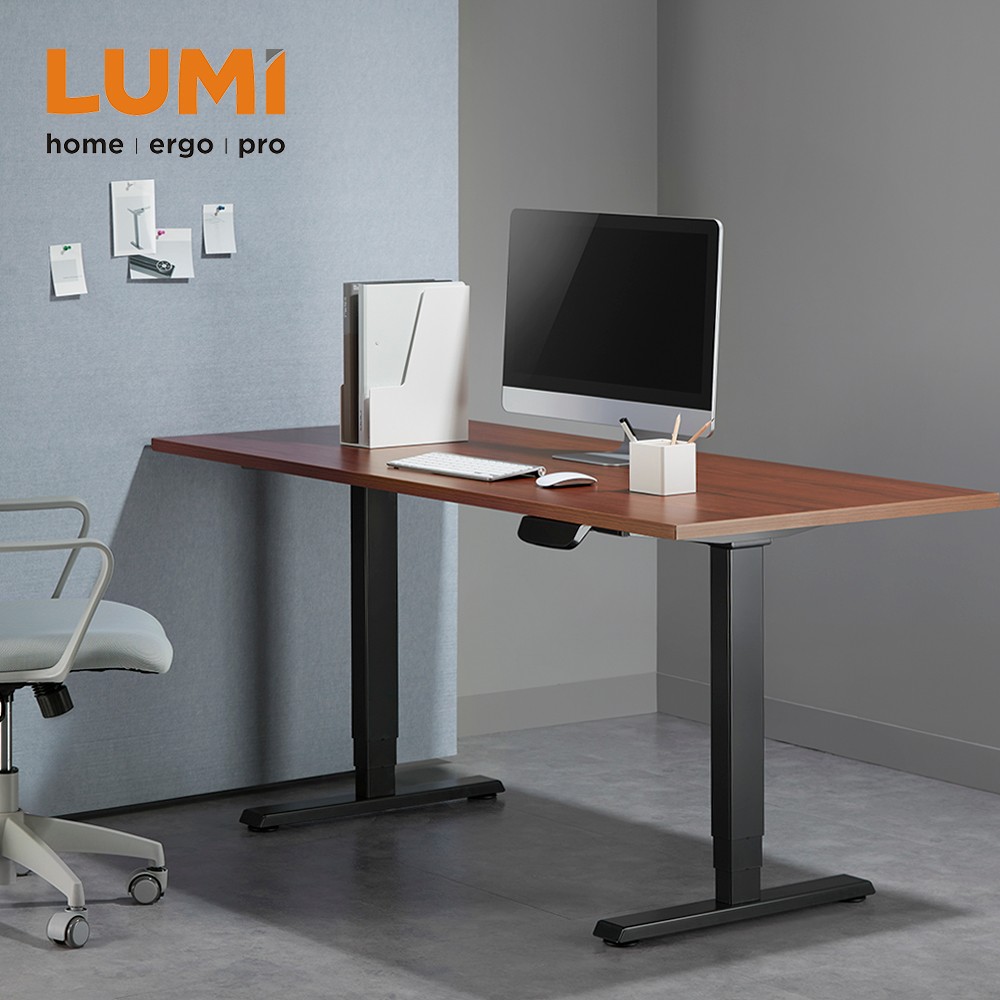 Compact Dual Motor Electric Sit-Stand Desk Frame