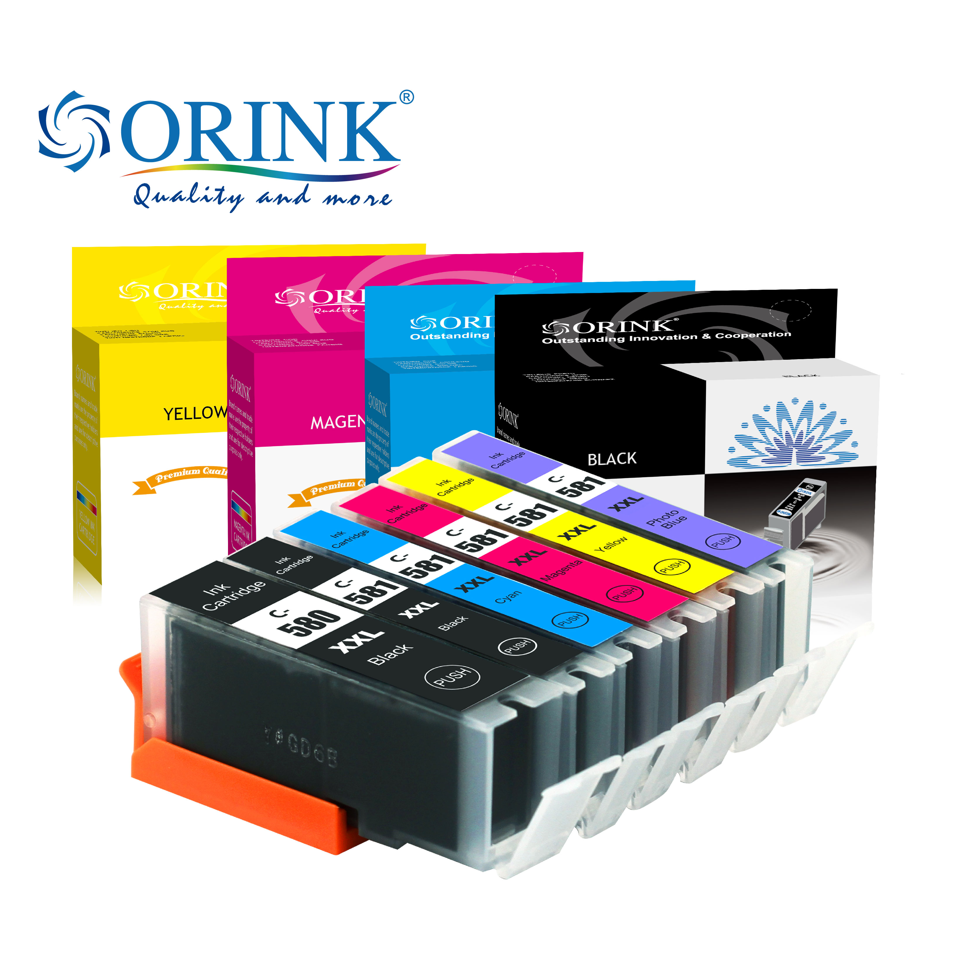 Compatible ink Cartridge for PGI580/CLI581 - Image 2