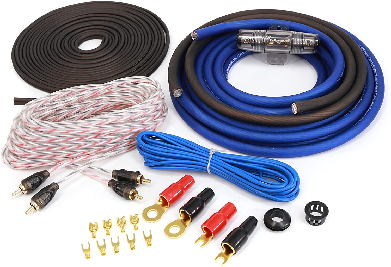 4 Gauge Amplifier Installation Wiring Kit