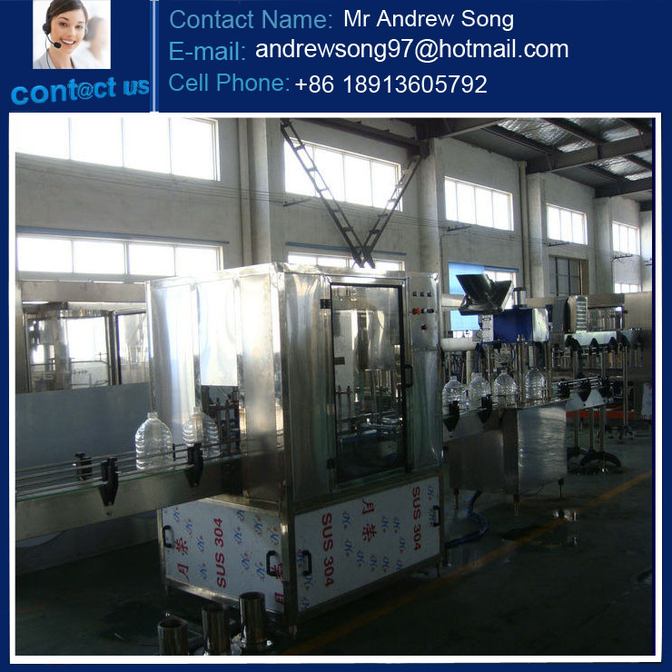 Complete Turn-Key Drinking Water Bottling Packing Machine for 3L 5L 7L 10L Big Bottle - Image 2