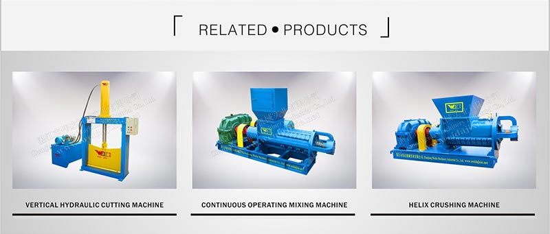 Related hydraulic rubber processing machinery