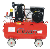 Reciprocating Air Compressor with Horizontal Tank