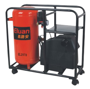 Portable Air Compressor with Vertical Tank