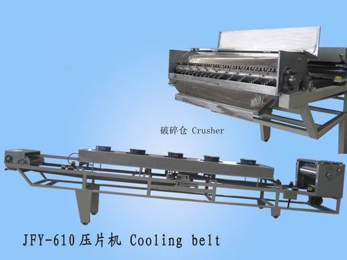 Crusher and Cooling Belt System