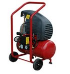 Portable Air Compressor with Wheeled Frame