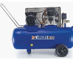 Portable Electric Air Compressor with Horizontal Tank