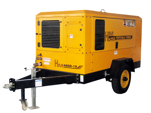 Diesel Powered Portable Air Compressor