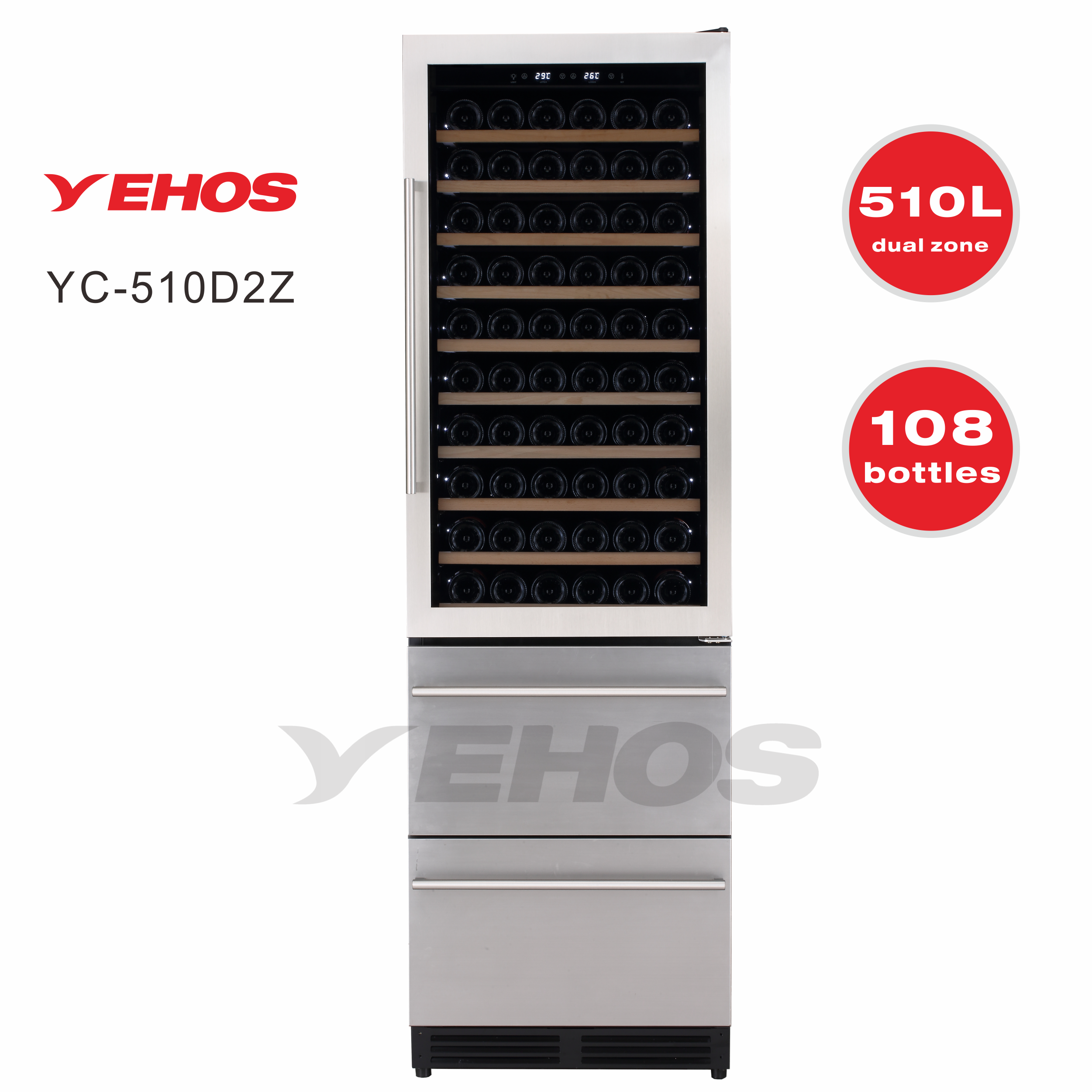 Compressor fan cooling wine cabinet+Beverage cooler - Image 2