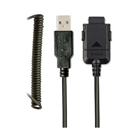 Coiled USB Data and Charging Cable