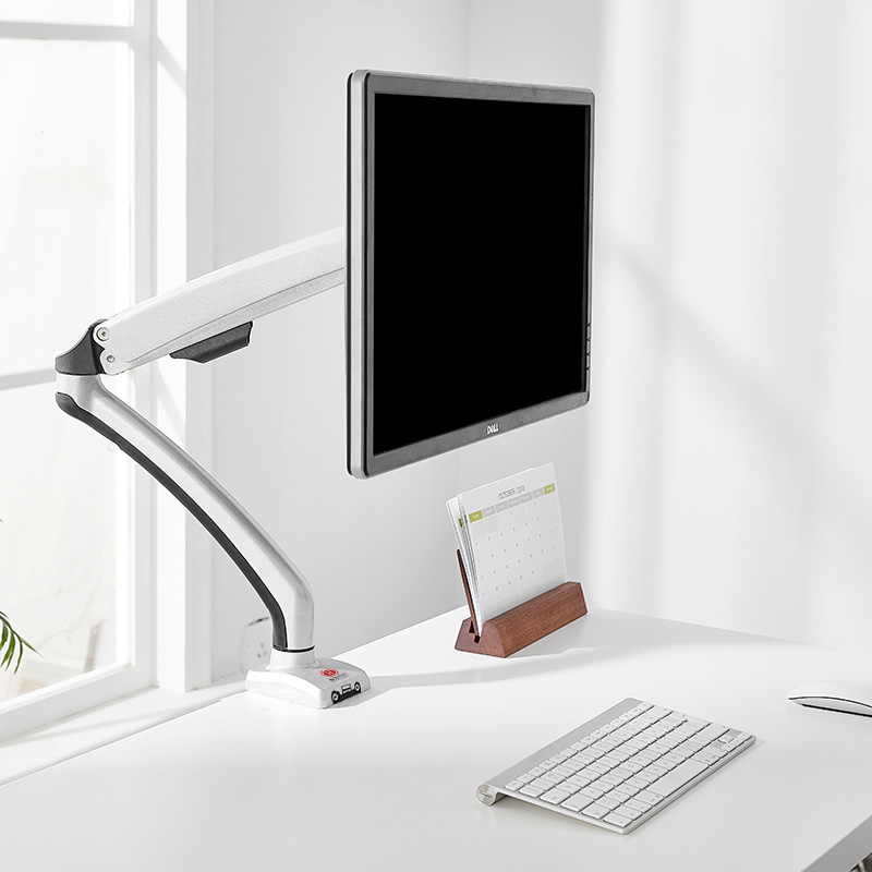 Single LCD Monitor Desk Mount