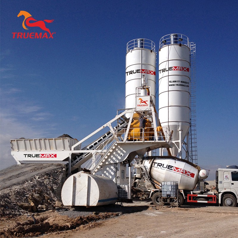 Stationary Concrete Batching Plant, 60 m3/h