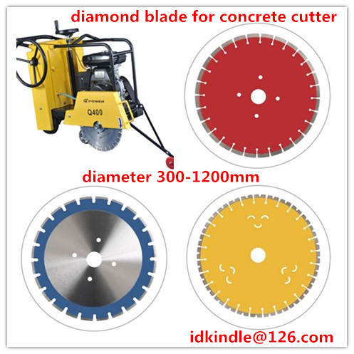 Concrete Cutter with Diamond Blades