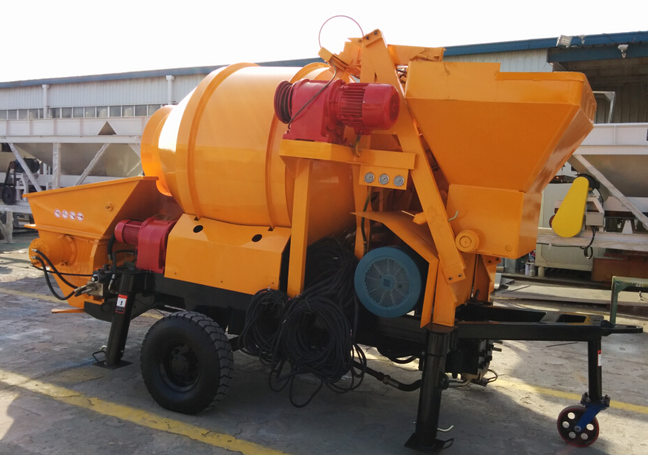 30 m3/h Concrete Mixer with Integrated Pump